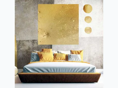 Carta da parati Geometric Gold di Pintdecor