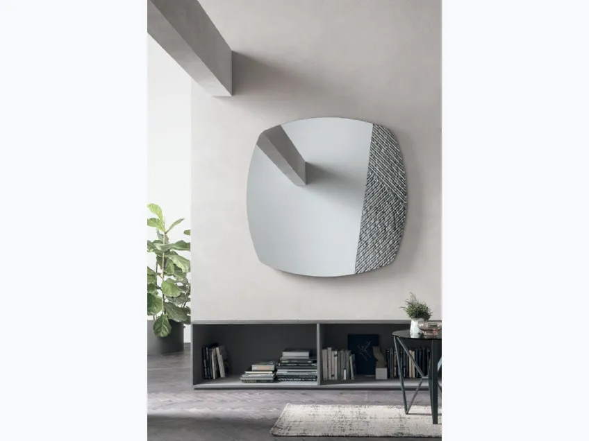 Specchio Iside in vetro fumé di Target Point