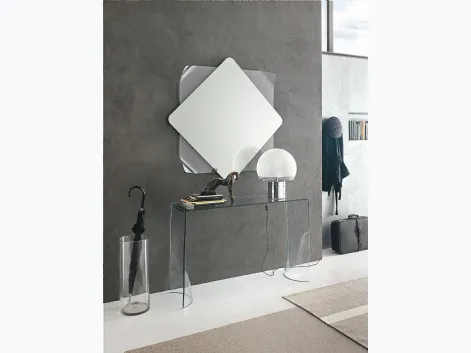 Specchio Lynx in vetro curvato di Target Point
