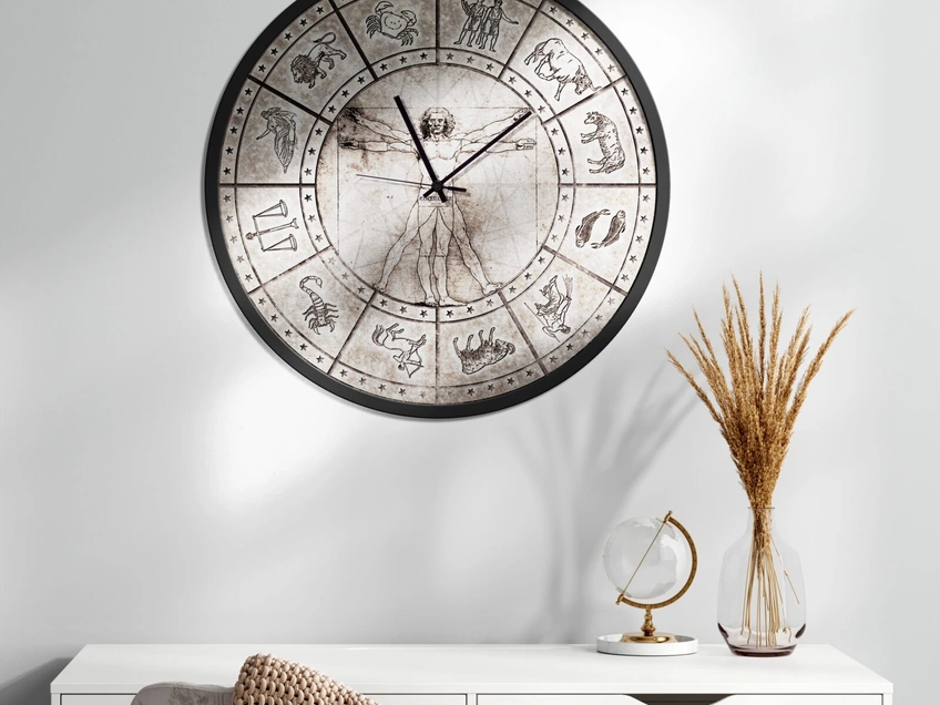 Orologio tondo 01 di Pintdecor