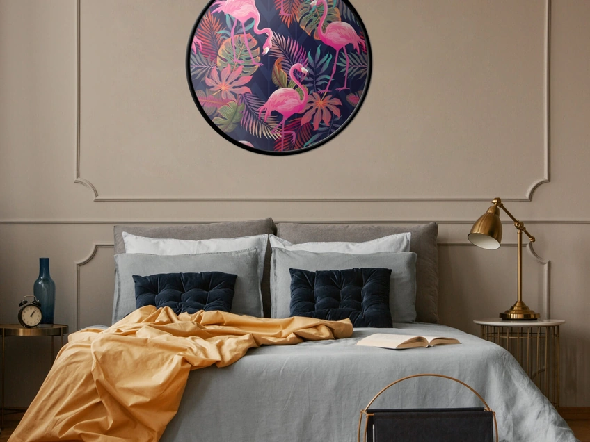Quadro tondo 02 di Pintdecor