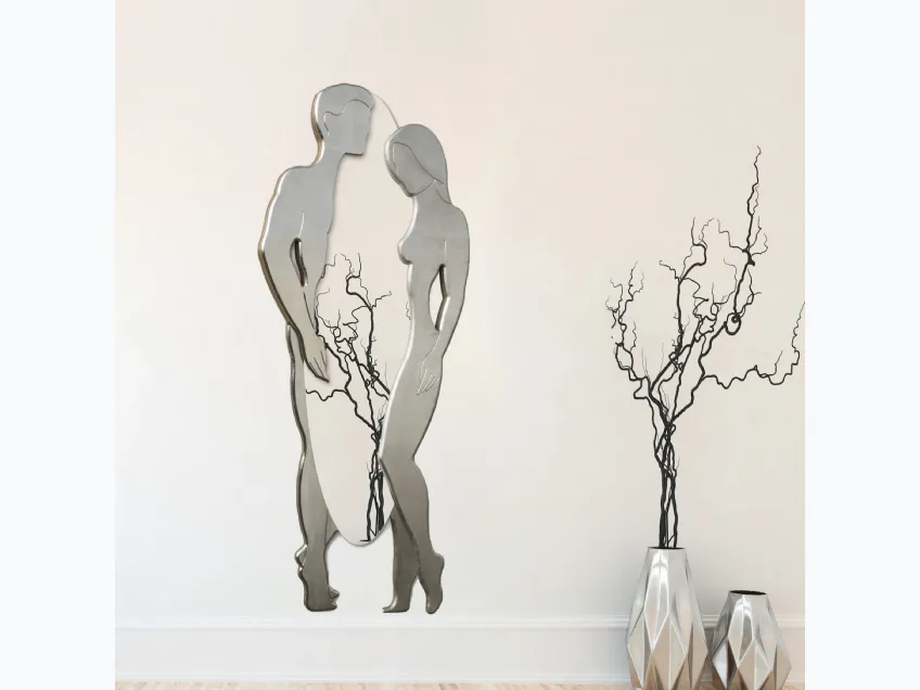 Specchio Adamo ed Eva di Pintdecor