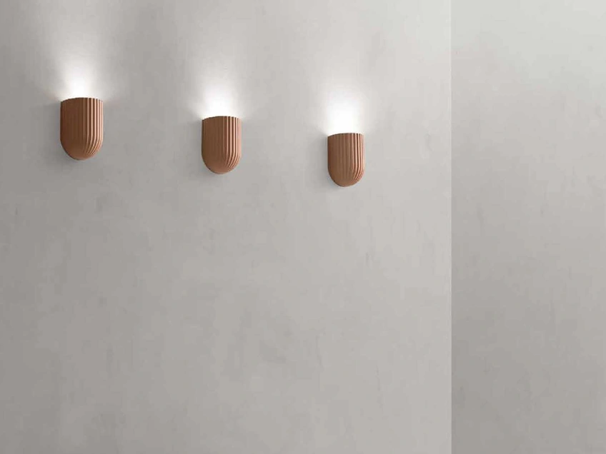 Lampada da parete Beton di Ondaluce