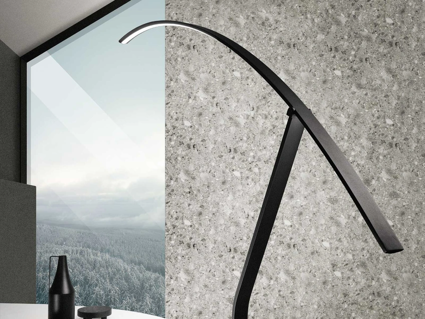 Lampada da terra Folaga di Ondaluce