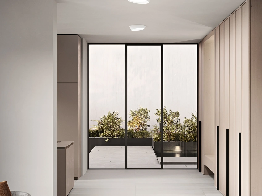 Lampada a soffitto Half di Ondaluce