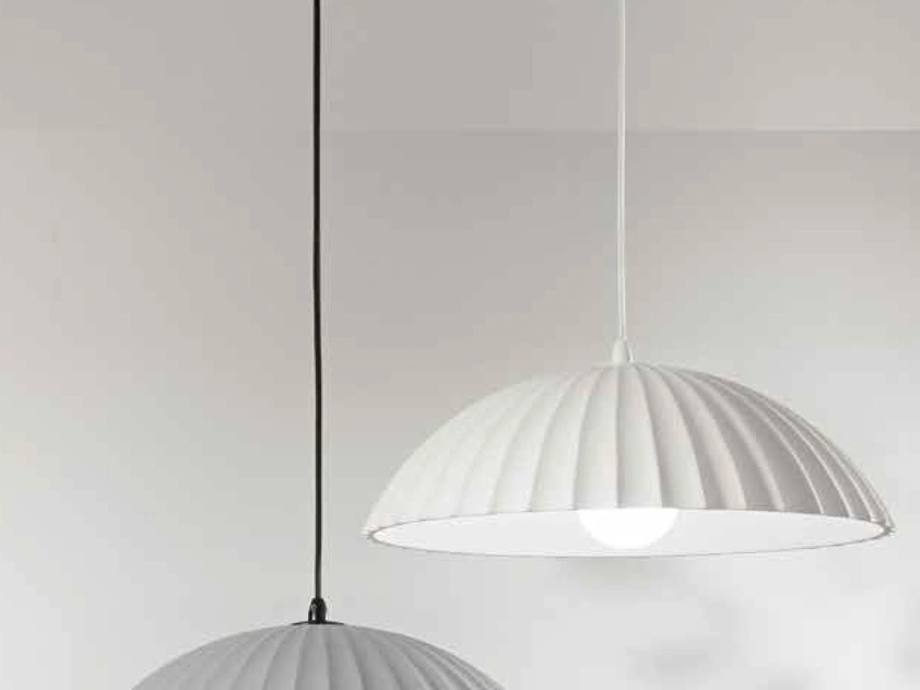 Lampada a sospensione Rustic in cemento di Ondaluce