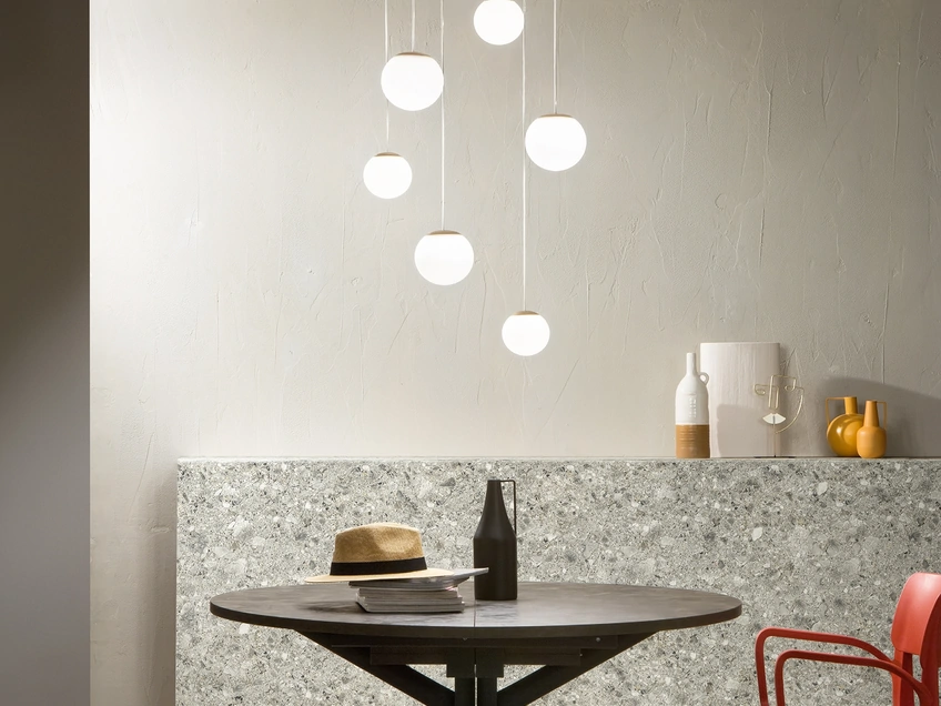 Lampada a sospensione Santos di Ondaluce