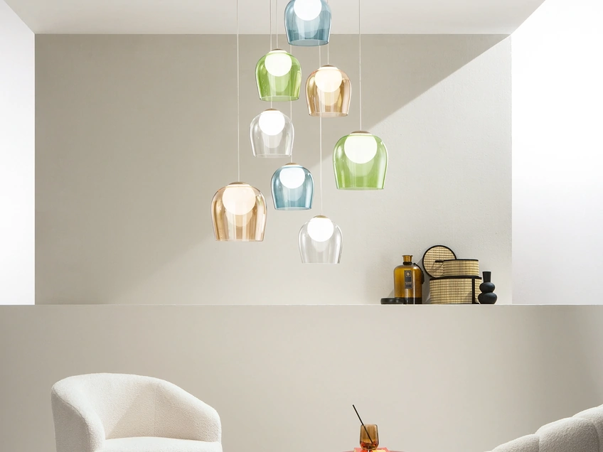 Lampada a sospensione Santos di Ondaluce