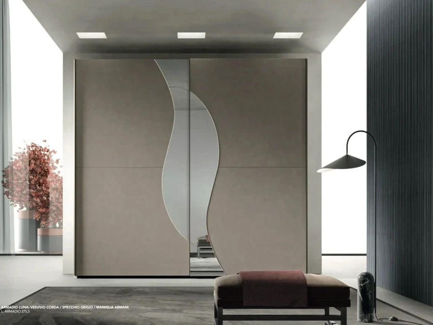 Armadio con anta scorrevole Luna di Artigianmobili