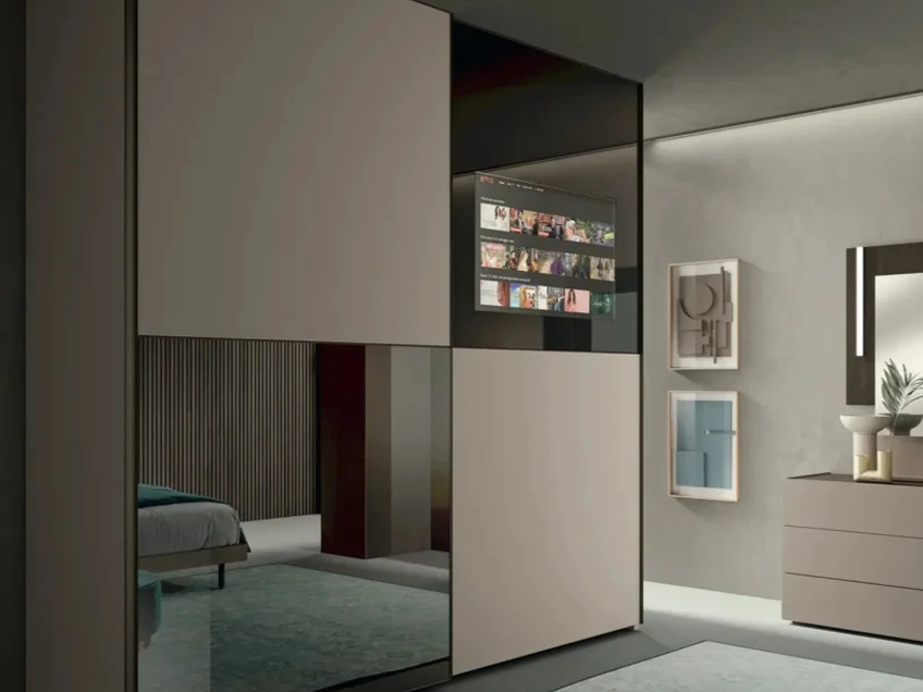 Armadio My Self TV di Artigianmobili