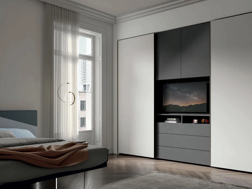 Armadio con anta scorrevole Young di Artigianmobili