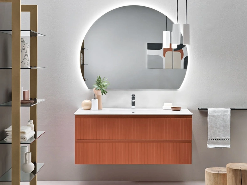 Mobile da Bagno sospeso Artico Ruggine di Modo Bluelife
