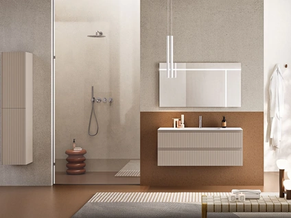 Mobile da Bagno sospeso Artico Tortora di Modo Bluelife