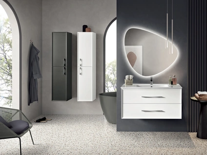 Mobile da Bagno sospeso Classic Bianco di Modo Bluelife
