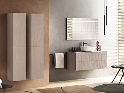 Mobile da Bagno sospeso Minos Tortora di Modo Bluelife