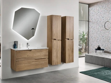 Mobile da Bagno sospeso Bora Rovere Nodi di Modo Bluelife