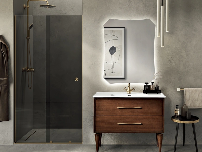 Mobile da Bagno a terra Classic Noce di Modo Bluelife