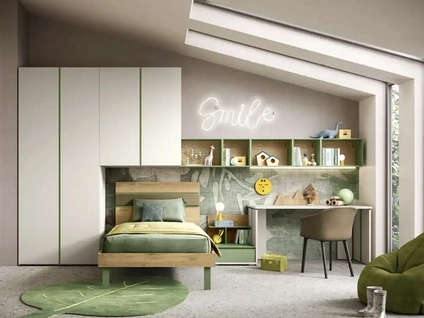 Cameretta a ponte K104 di Moretti Compact Camerette