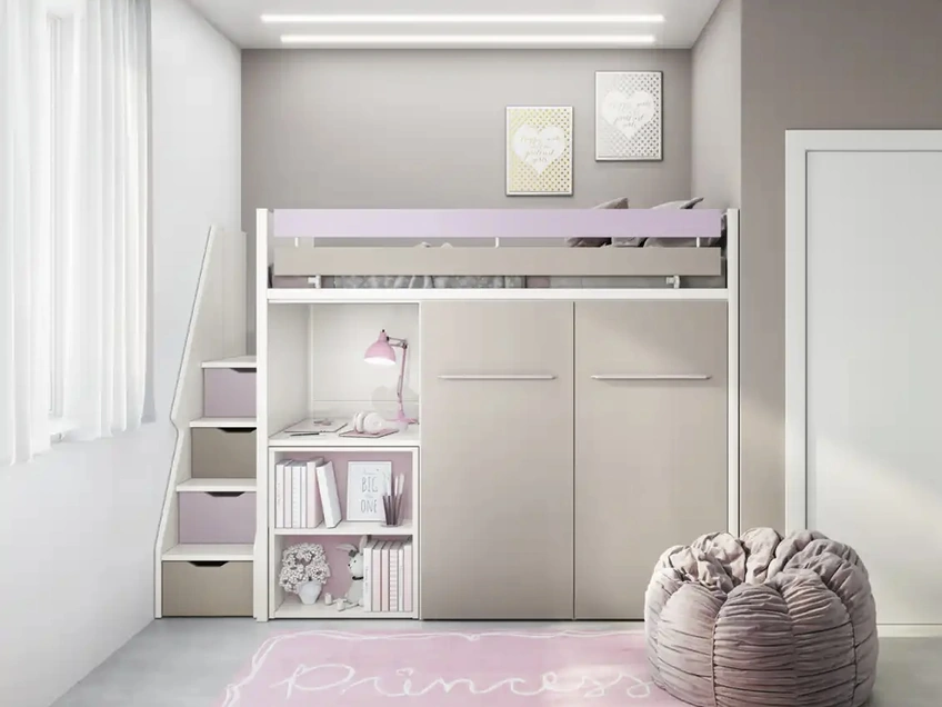 Cameretta con letto a soppalco Room 06 di Bloom