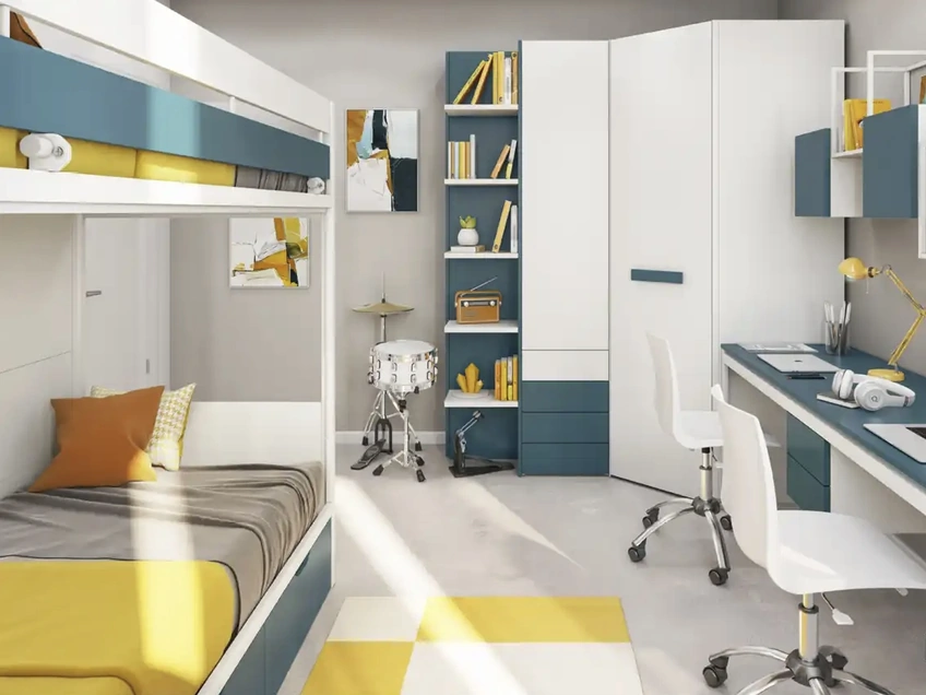 Cameretta con letti a castello Room 10 di Bloom