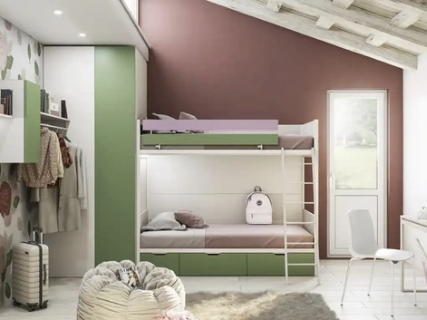 Cameretta con letti a castello Room 11 di Bloom