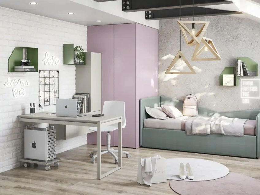 Cameretta componibile Room 25 con divano letto di Bloom