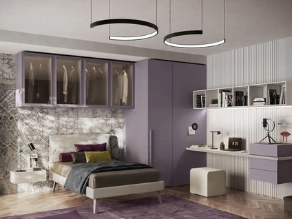 Cameretta a ponte Y109 di Moretti Compact Camerette