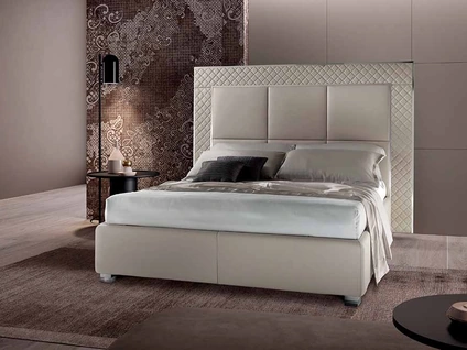 Letto in pelle Altare di Cosmo Letti