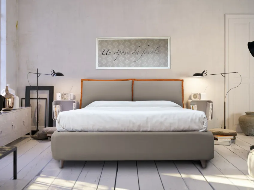 Letto Collodi completamente sfoderabile di Florentiabed