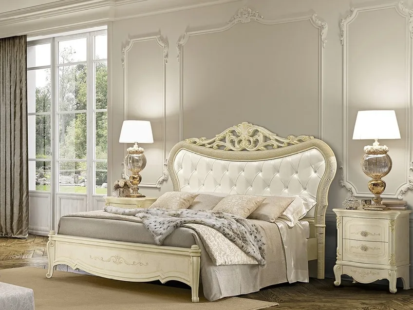 Letto imbottito Merlino di RTL Mobili