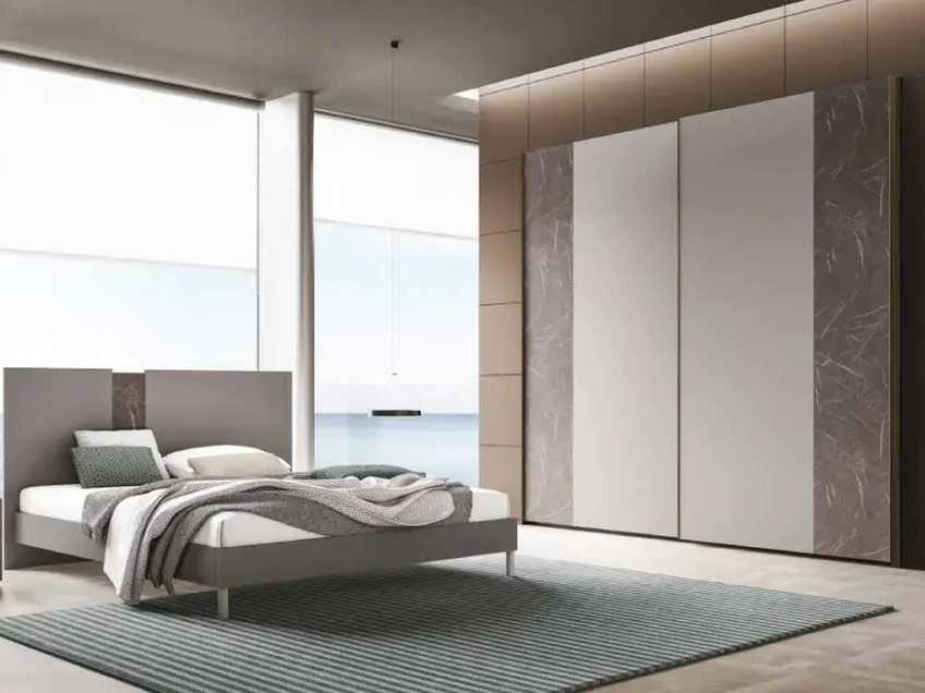 Letto matrimoniale Joker 2 di Artigianmobili