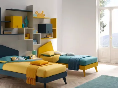 Letto per bambini singolo SC101 di Moretti Compact