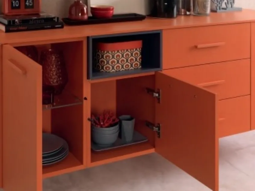 Madia sospesa moderna LV206 di Moretti Compact