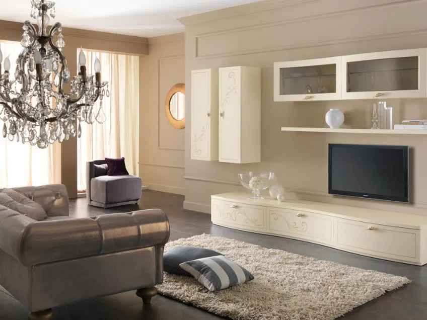 Parete Attrezzata Prestige Liberty 101 di Spar