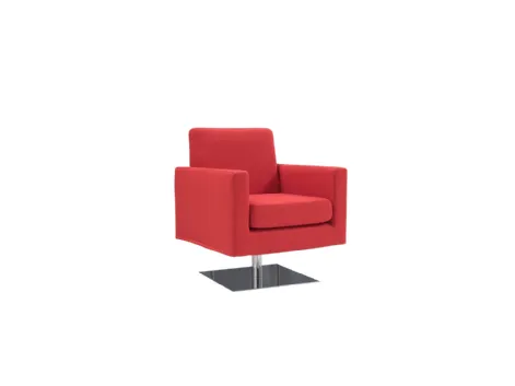 Poltroncina in tessuto Office di Bruma