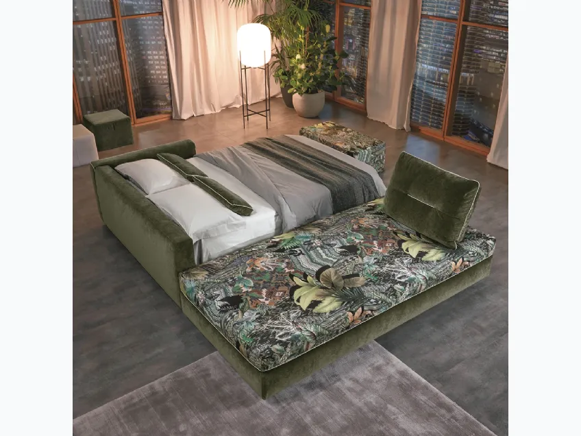 Divano Letto angolare con penisola Flam di Max Divani
