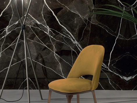 Sedia Ambra in vellutino di Abitare Interior