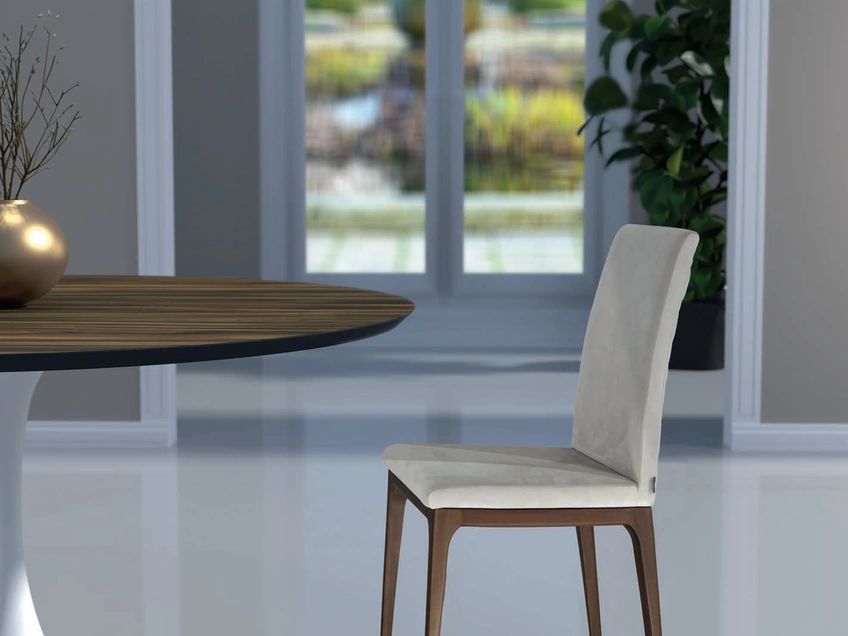 Sedia Andy in velluto di Abitare Interior