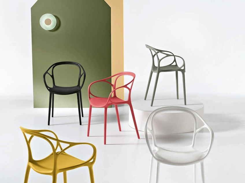 Sedia in polipropilene Hug di Ikone Casa