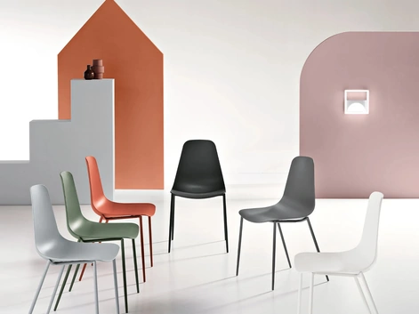 Sedia Luana in polipropilene di Ikone Casa