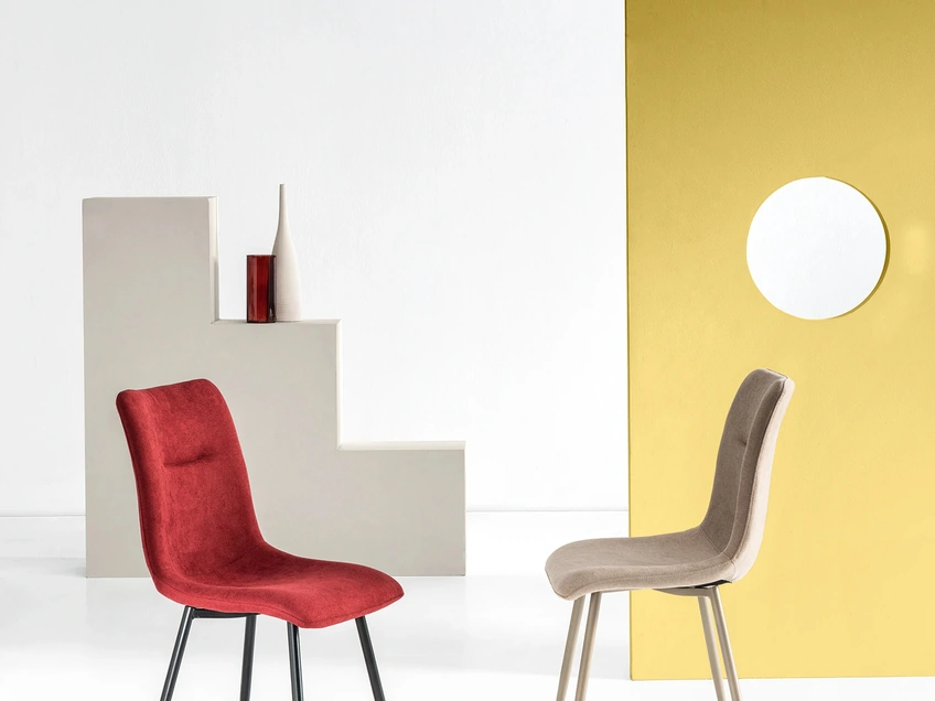 Sedia imbottita Mandy di Ikone Casa
