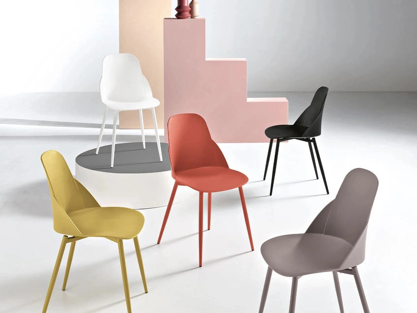 Sedia in polipropilene Mila di Ikone Casa