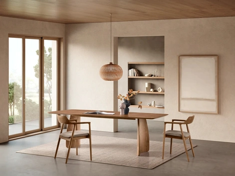 Sedia in legno di faggio Nara di Ikone Casa