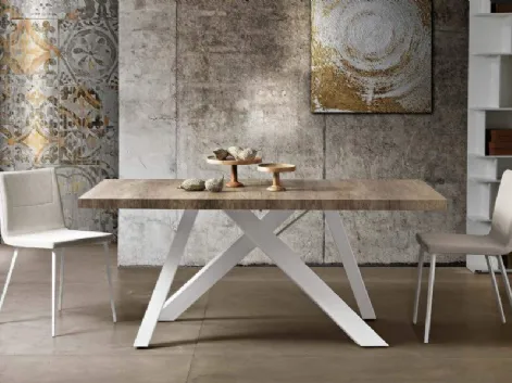 Tavolo allungabile Emme Oak Natura di MaxHome