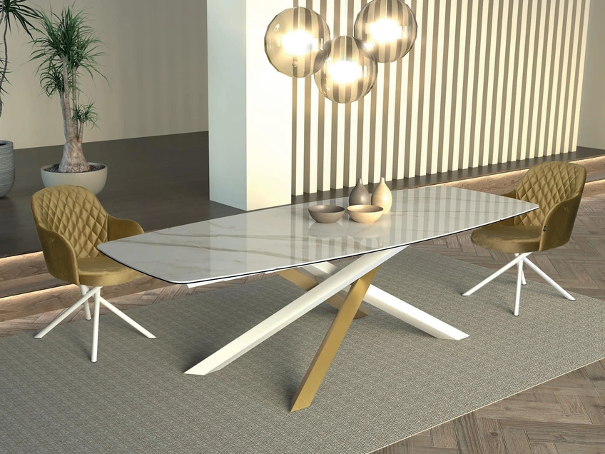 Tavolo Infinity in Gres di Abitare Interior