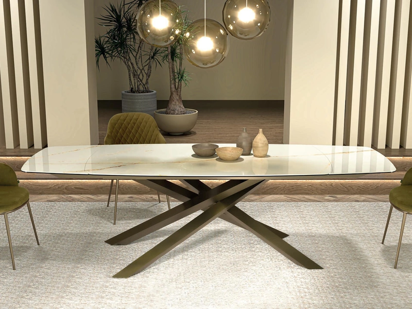 Tavolo Infinity in Gres di Abitare Interior