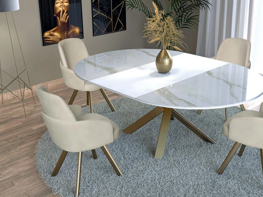 Tavolo Infinity-Q Gres di Abitare Interior