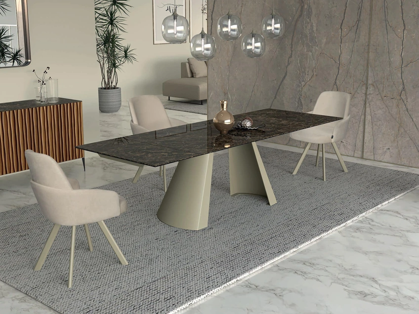 Tavolo Planet in Gres di Abitare Interior