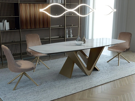 Tavolo Prime in Gres di Abitare Interior