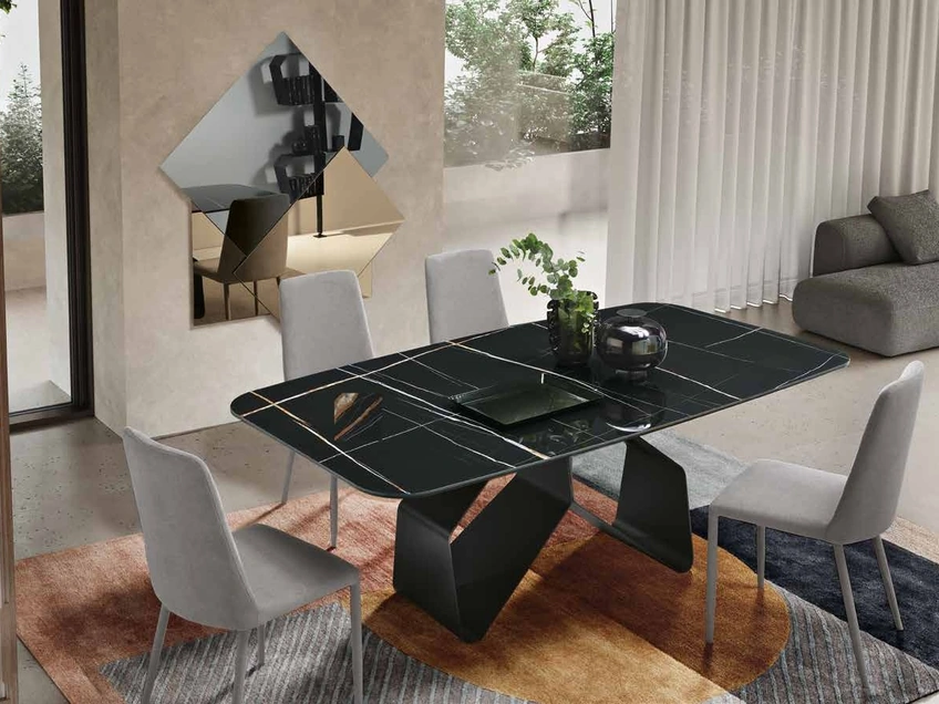 Tavolo Swing in ceramica di Capodarte